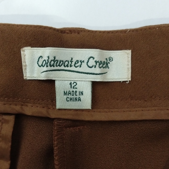 Coldwater creek Faux Suede pants - Picture 4 of 9